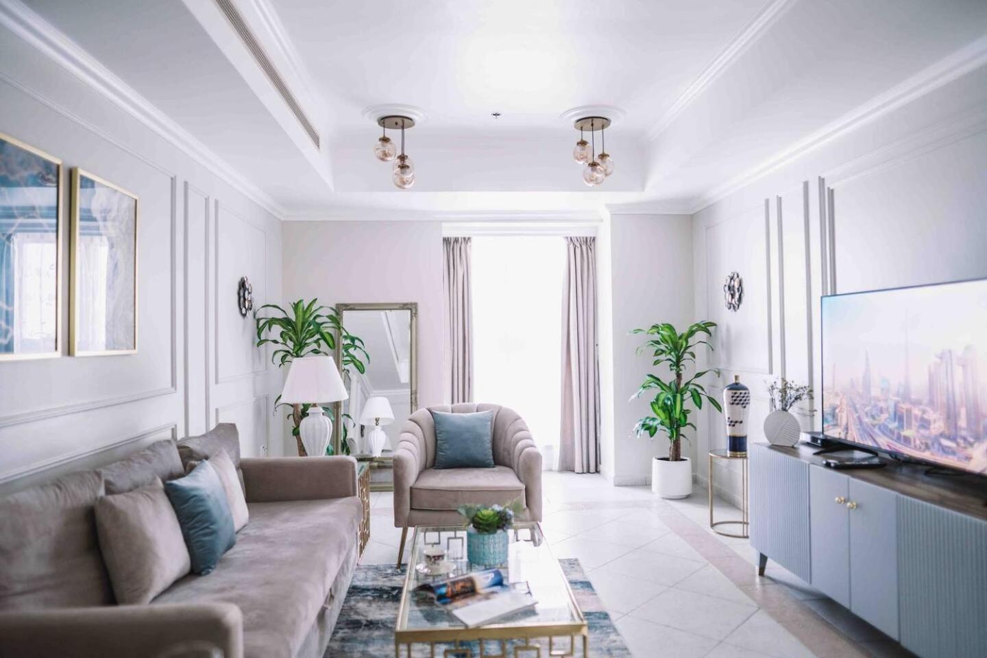 Sea & Palm View Elegant 1 Bedroom Apartment Dubái Exterior foto
